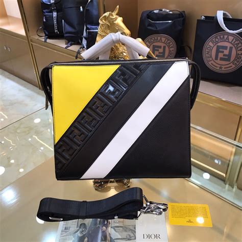 men fendi bag|fendi shoulder bag men's.